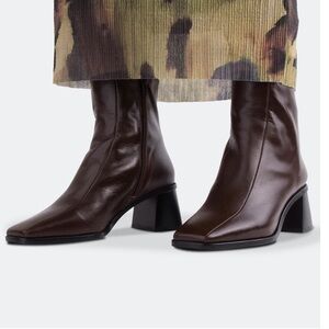 L’intervalle Bulmer Brown Leather Boots (Size 38)